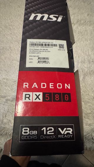 MSI Armor RX 580 8GB