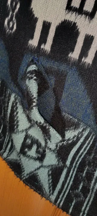 Chaqueta étnica lana hombre XL