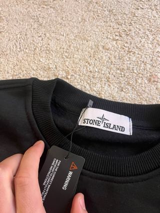 Sudadera Stone Island Preta