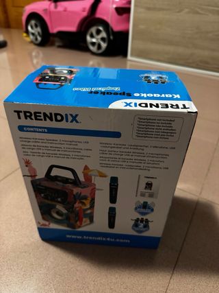 Altavoz Karaoke TRENDIX Tropical Vibes