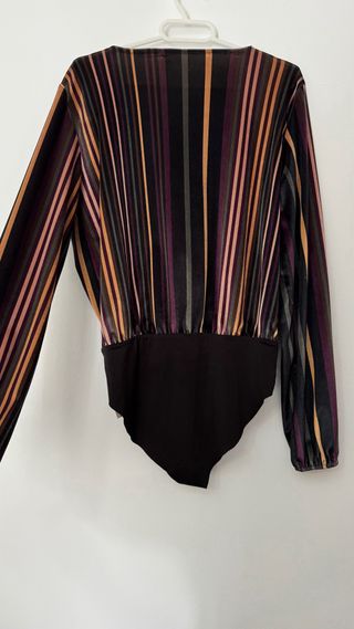 Body Pull&Bear rayas terciopelo