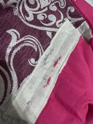 Colcha y 2 cojines cama 1’35