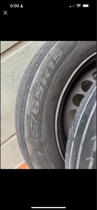 5 Llantas 185/65/15