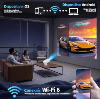 Mini proyector NONETE NT30