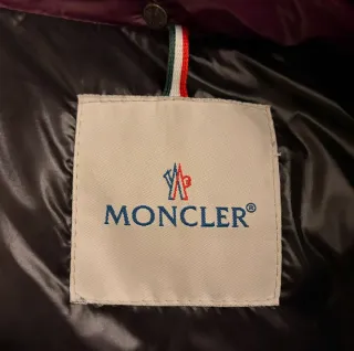 Moncler piumino vintage viola