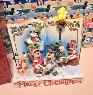 Jim Shore Libro Navidad Villancicos Disney