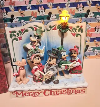 Jim Shore Libro Navidad Villancicos Disney