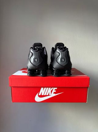 Nike Shox TL Triple Black Silver [45]