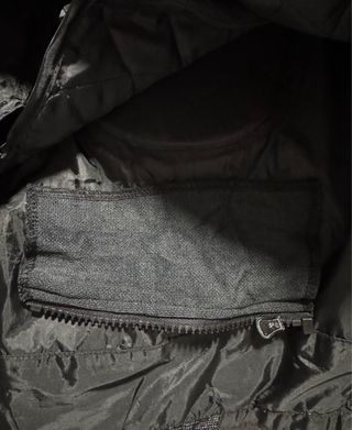 Casaco moto RSW branco e cinza