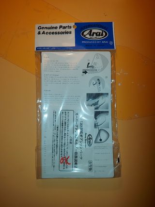 Supporti visiera arai sidepod edwards laguna seca