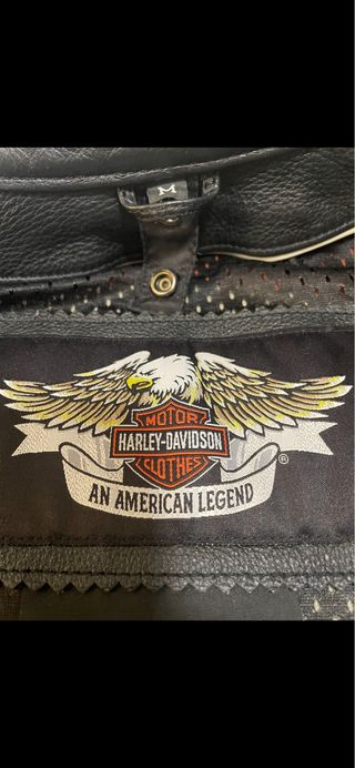 Chaqueta Harley Davidson Cuero Mujer Talla M