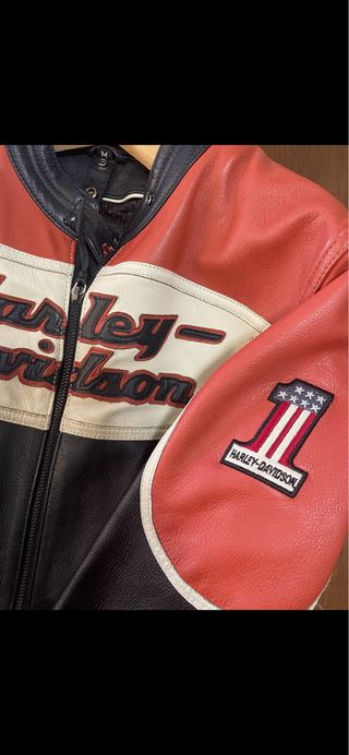 Chaqueta Harley Davidson Cuero Mujer Talla M