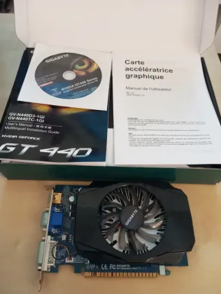 Tarjeta Gráfica Gigabyte GT 440 1GB DDR3