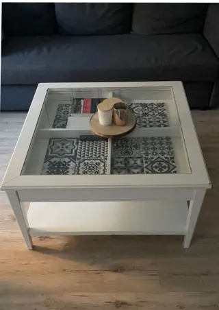 Mesa de centro Ikea Liaport Blanca