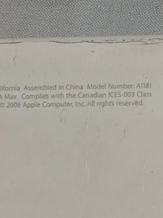 MacBook A1181 (2006)