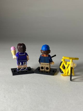 Steve and Dustin - Figurine Type Lego Stranger