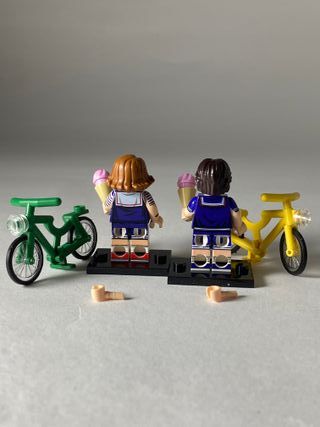 Steve and Robin - Figurine Type Lego Stranger