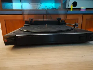 Giradischi vintage nero