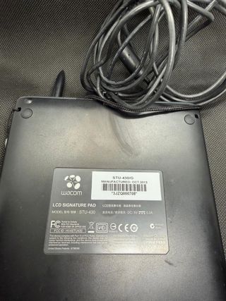 WACOM STU-430 Tableta Gráfica Firma Digital