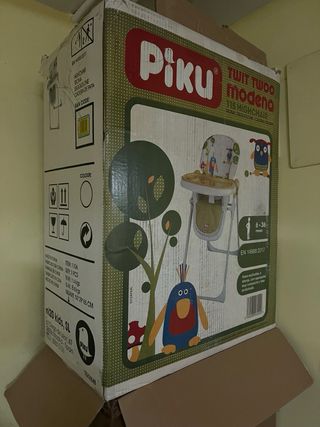 Trona Piku para bebé con diseño de búhos
