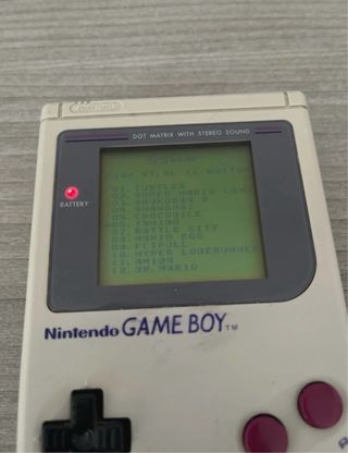 Nintendo Game Boy Clásico Blanco