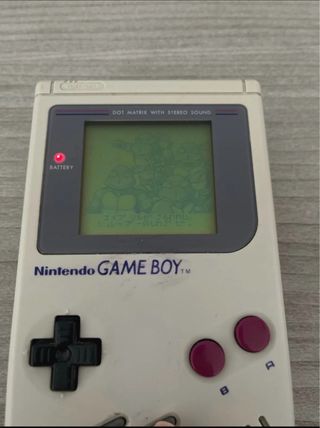 Nintendo Game Boy Clásico Blanco