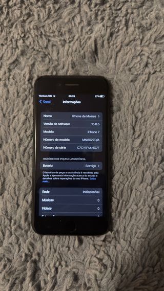 iPhone 7 32GB Preto - Excelente Estado