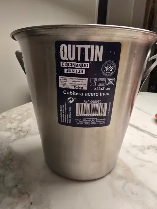 Cubitera Acero Inox Quttin