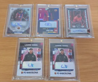 Lote Tarjetas Lamine Yamal