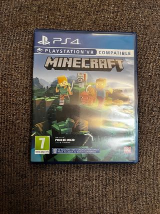 Minecraft PS4 (PlayStation 4) VR Compatible