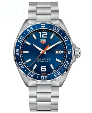 2 Rellotges Tag Heuer F1, un Cronógraf Blau/Plata