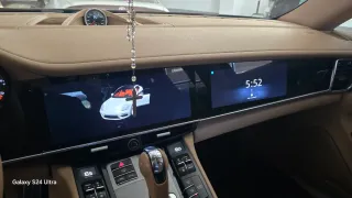 Rádio Porsche Panamera 8/128GB Android 14 (Novo)