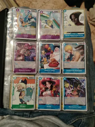 Intercambio cartas One Piece OP12