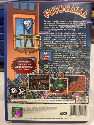 Futurama PS2 (PlayStation 2) PAL