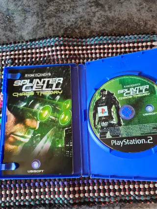 Pack 2 Juegos PS2 Splinter Cell y Chaos Theory
