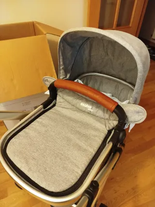 Cochecito bebé Asalvo 3 piezas + accesorios extra