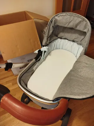 Cochecito bebé Asalvo 3 piezas + accesorios extra