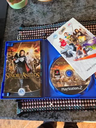 Pack 2 Juegos El Señor de los Anillos PS2