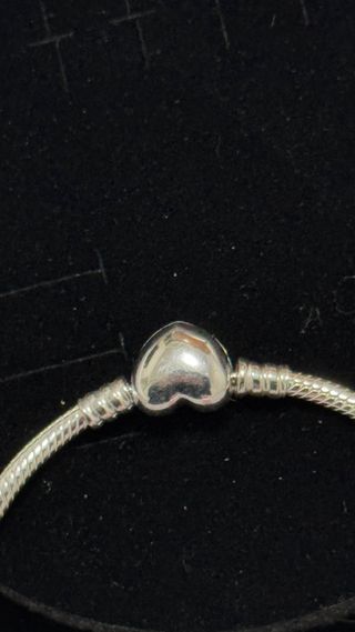 Collar Pandora Corazón Plata