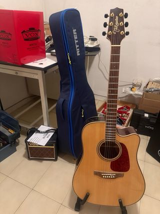 Guitarra Electroacústica Takamine + Funda Ritter
