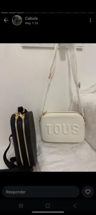 Bolso Tous Blanco
