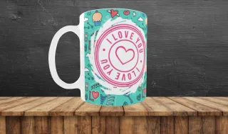 Tazza in porcellana con disegno Hello Kitty