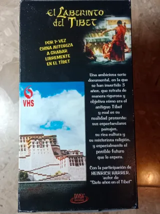 El Laberinto del Tibet VHS
