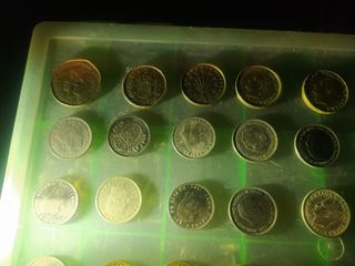 Monedas variadas pesetas