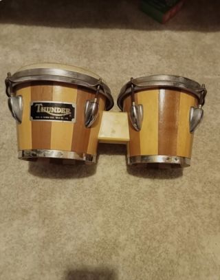 Timbales Thunder de madera