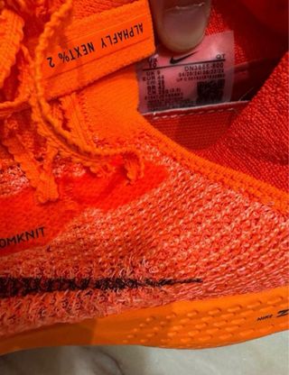 Nike Air Zoom Alphafly Next% 2 Naranja
