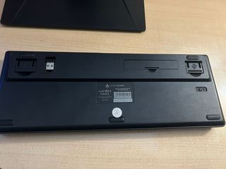 Teclado Mecánico AJAZZ AK871 Negro/Rojo + keycaps