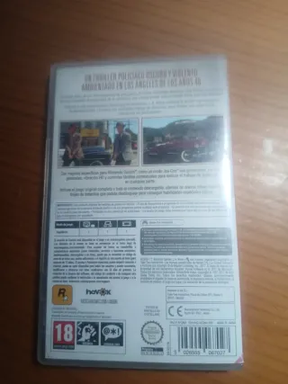 L.A. Noire Nintendo Switch