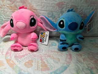 Pareja Peluches Disney Tsum Tsum Stitch