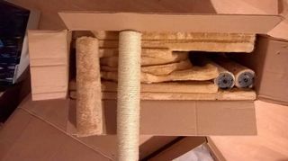 Tiragraffi per gatti 140cm